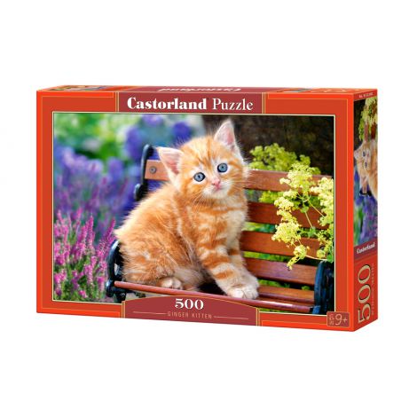 Puzzle Castorland 500el Rudy kotek